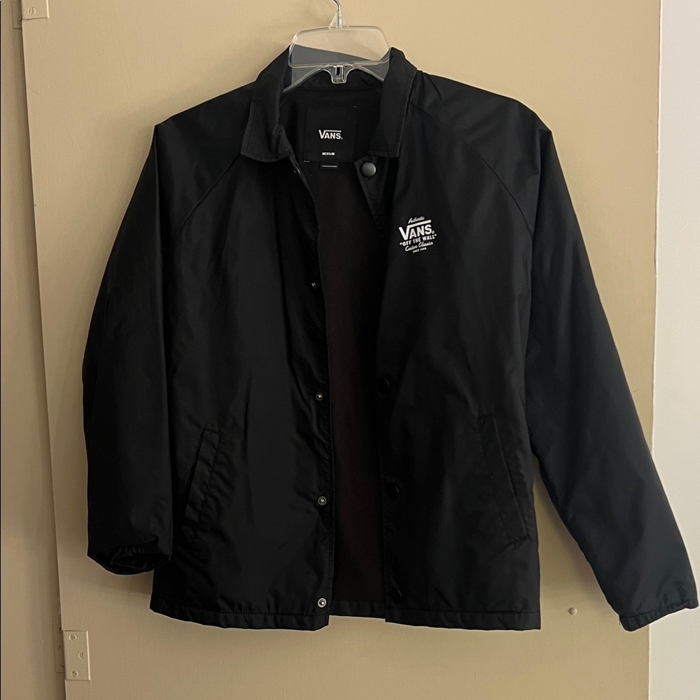 Vans Men's Classic Black Windbreaker